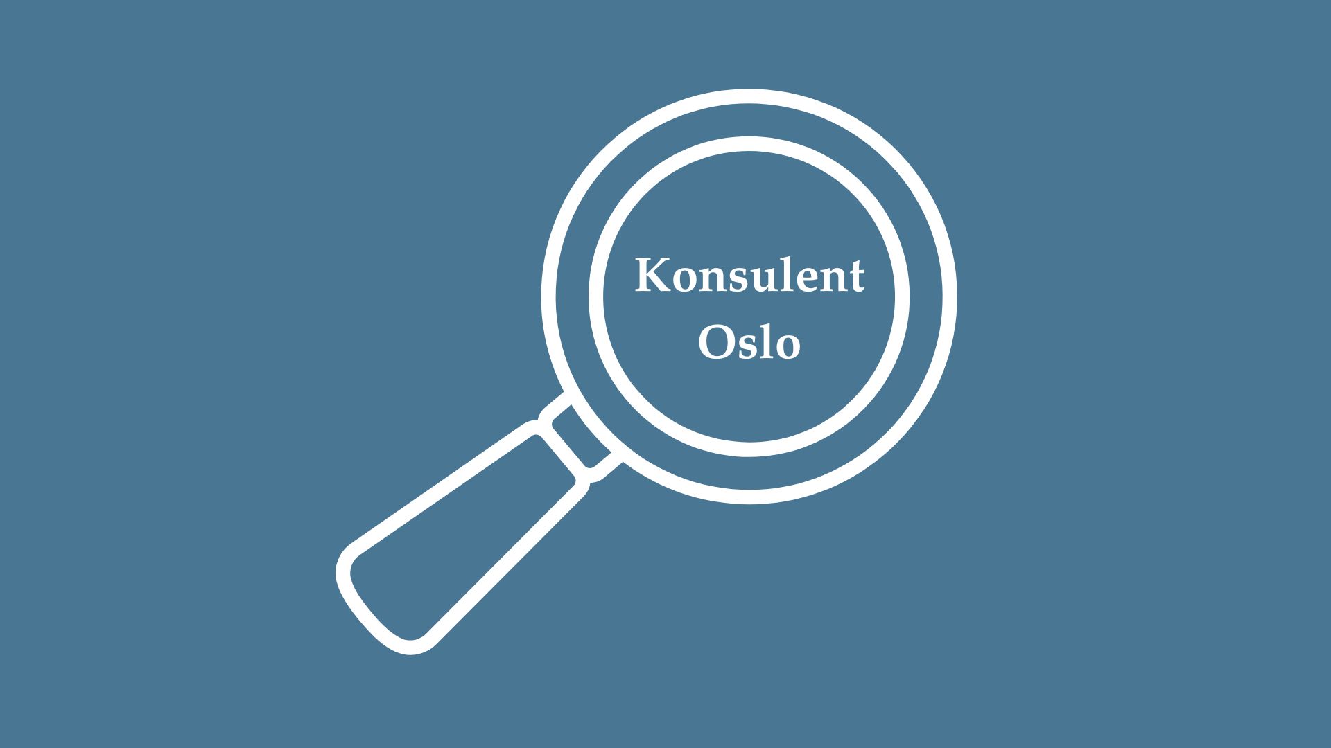 Vi søker arbeidsmiljøkonsulent i Oslo