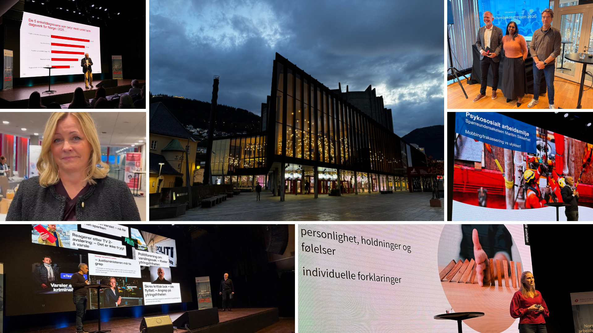 Presentasjoner fra Arbeidsmiljøkongressen 2026